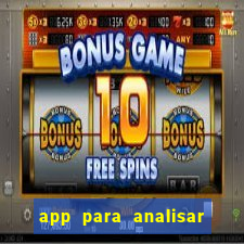 app para analisar jogos de futebol